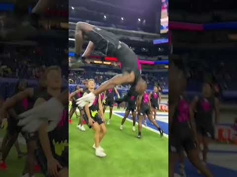 Athleticism off the charts 📈 (via @NFL/TT)