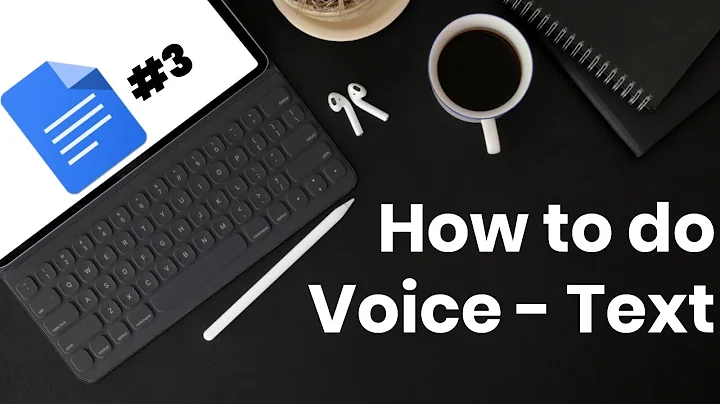 How to do Voice to Text in Google Docs
