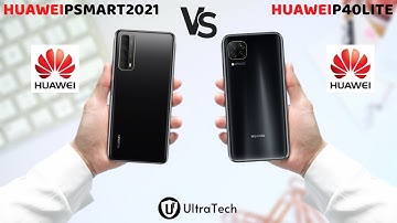 Huawei P Smart 2021 vs Huawei P40 Lite | Comparison Video