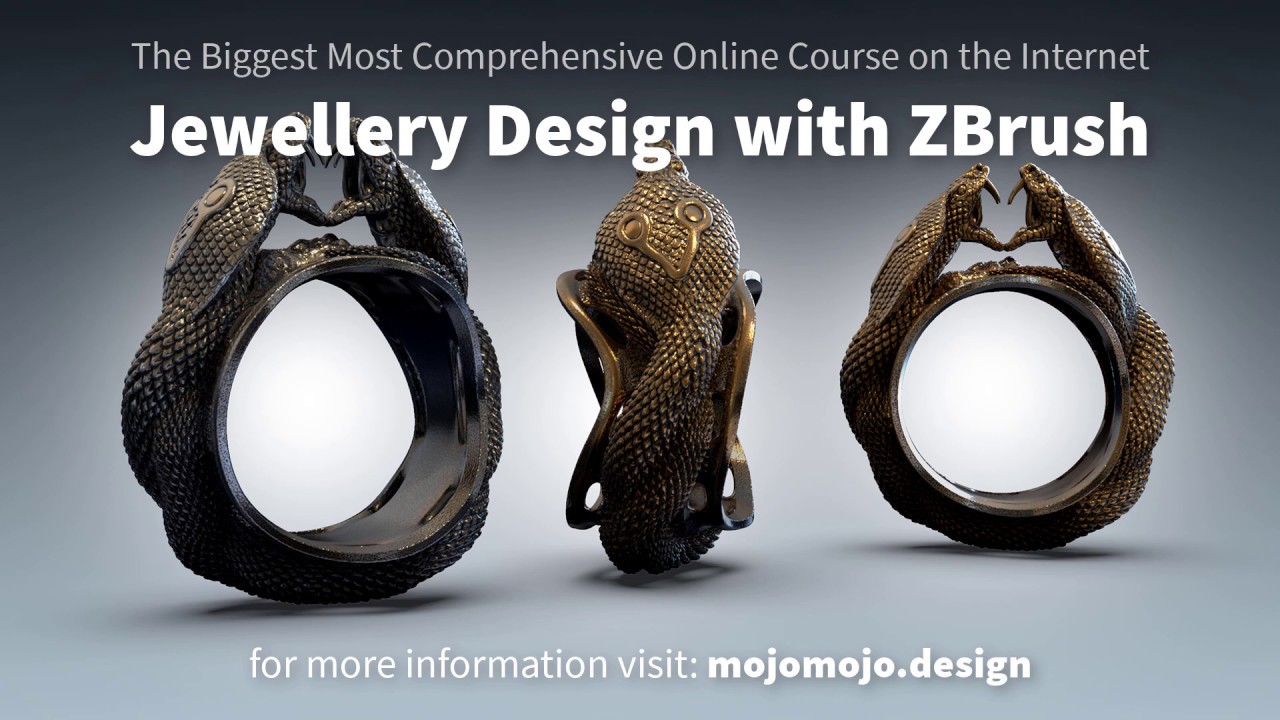 using zbrush to make jewelry for second life