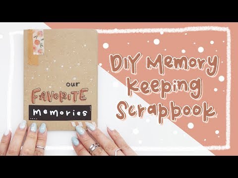 DIY AESTHETIC Scrapbook (उर्फ मैं एक बुरा दोस्त हूं और आखिरी मिनट का उपहार बना रहा हूं)