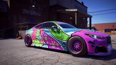 Infiniti Q60 S - Customisation & Decal Design [Need for Speed: Payback]