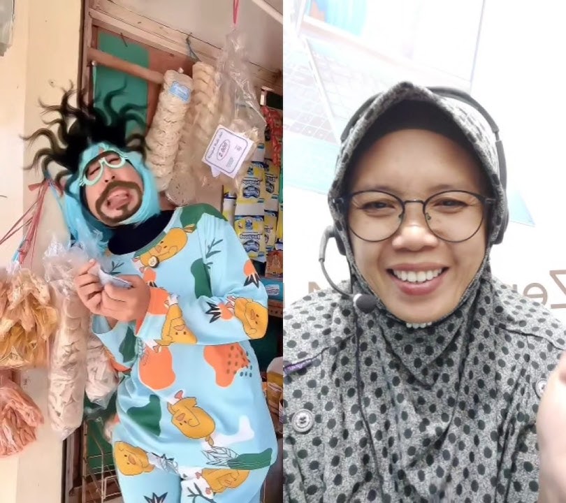 Siska asks for encouragement ⁉️ @nura_komedi #funny #comedy #memes #shorts