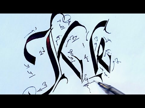 Italic Calligraphy For Beginners #11 #Kk