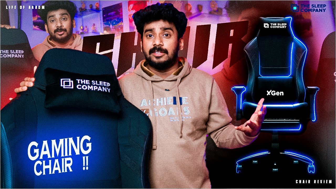 Studio Upgrade | XGen Pro Gaming Chair | The Sleep Company | Review | Malayalam