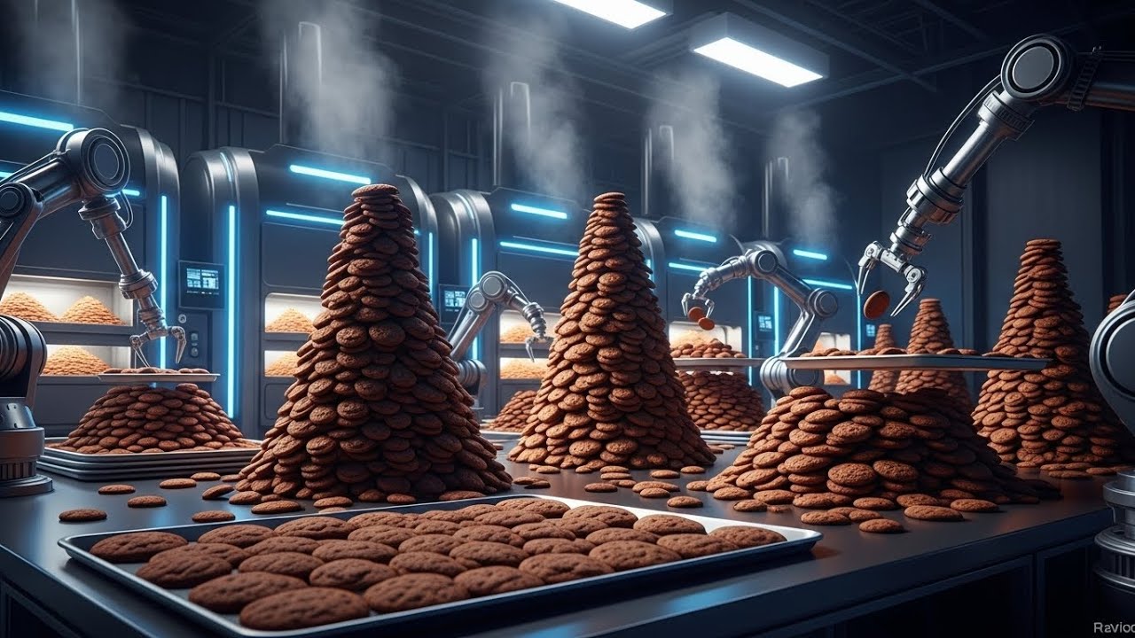 1 Million Chocolate Cookies: Inside the Smart Factory with AI Ovens
