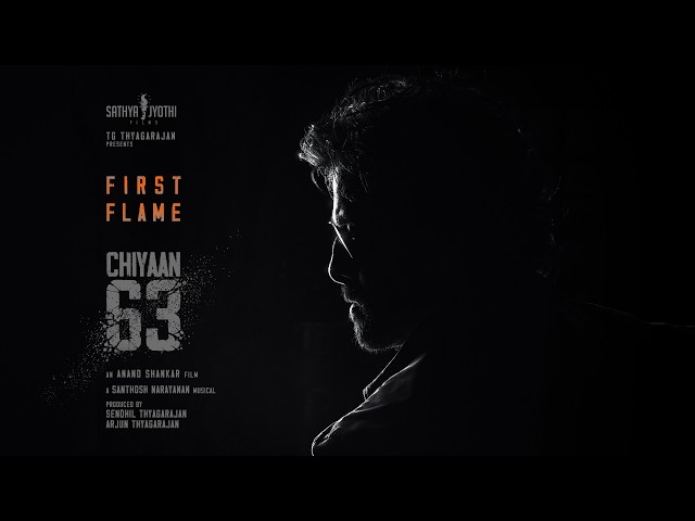 Chiyaan 63 - First Flame 🔥 (Teaser) | Chiyaan Vikram | Anand Shankar | Santhosh Narayanan | SJF
