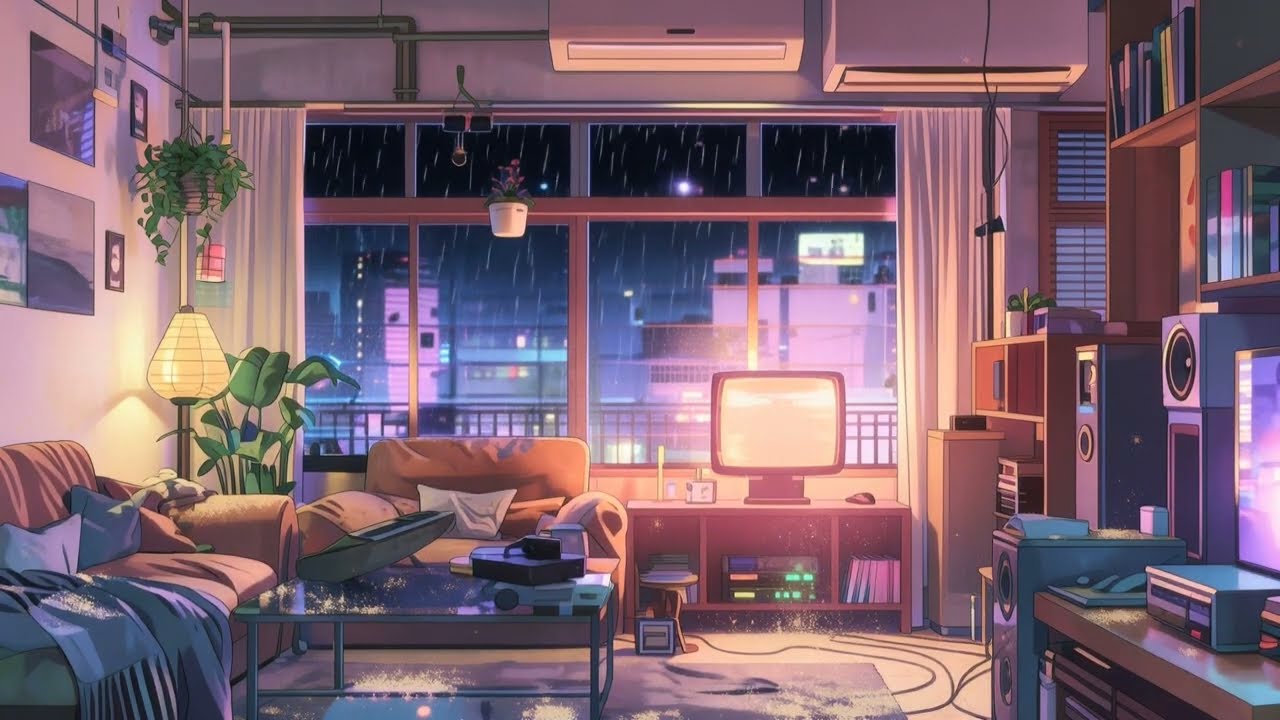 Late Night Lofi 🌧️ Chill Hip-Hop Beats to Relax & Focus