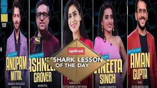 How To Business Grow With Shark Tank India Judges Tips Lesson Of Business Grow Ideas