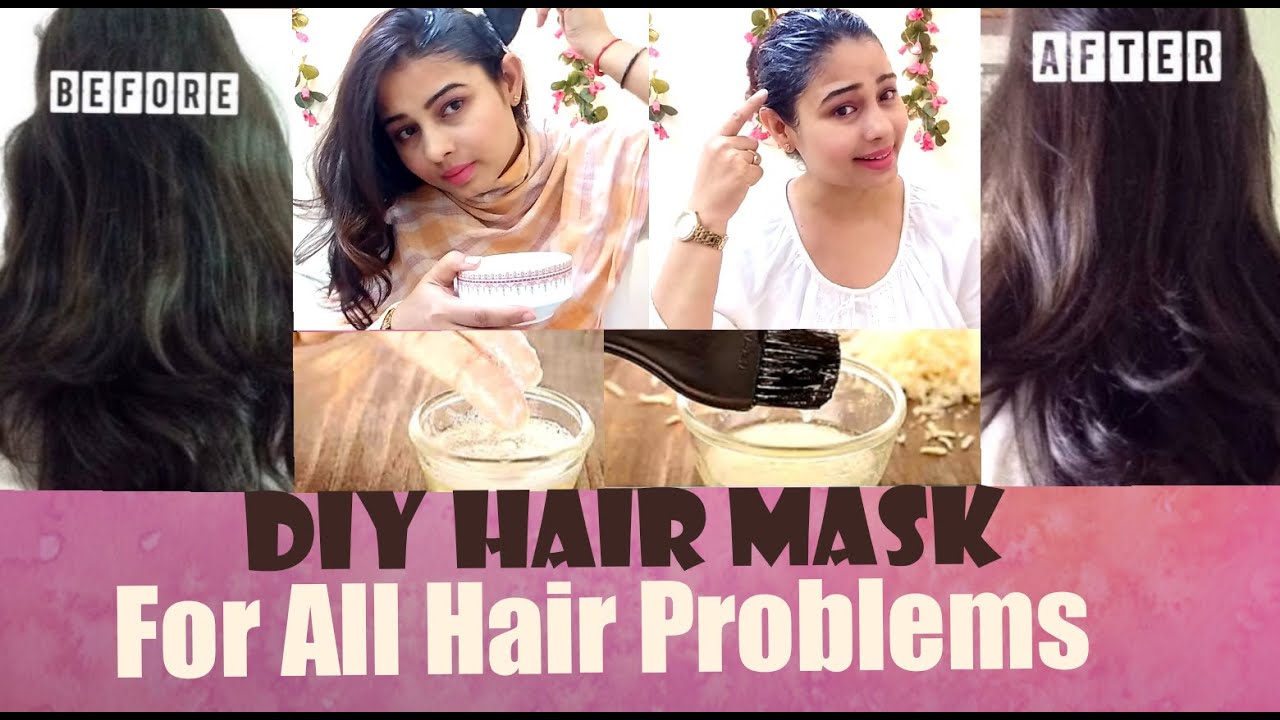 GET SHINY, SILKY, SOFT, DANDRUFF FREE, THICK HAIR NATURALLY Rice Hair