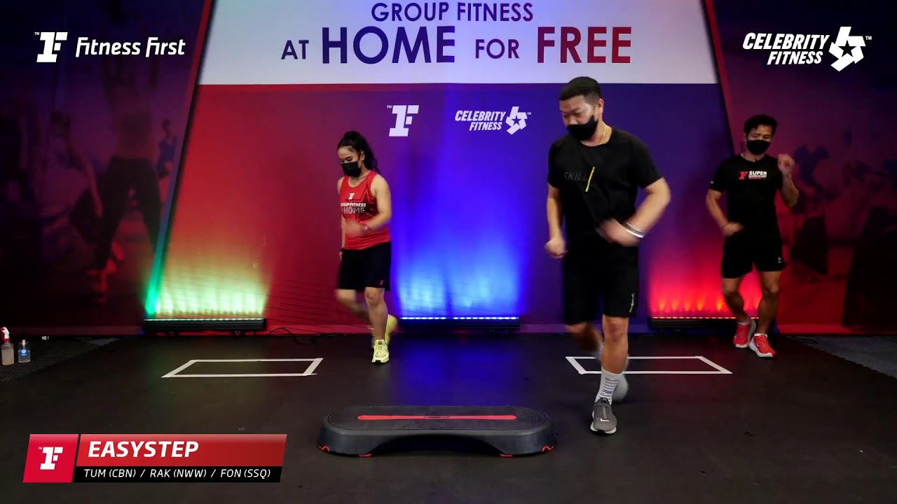 Group Fitness at Home :  EasyStep 4/4/2022