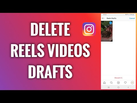 Instagramでリールのビデオドラフトを削除する方法