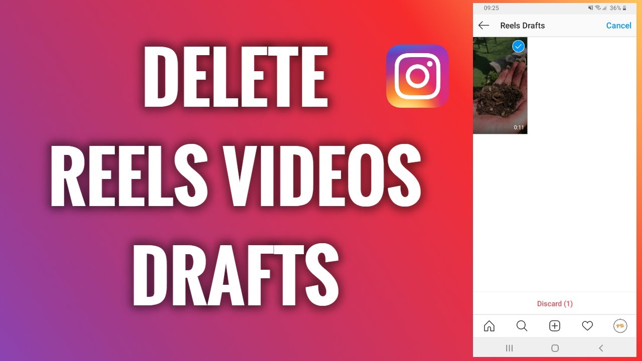 Cómo borrar borradores de vídeos de carretes en Instagram? | FreewaySocial