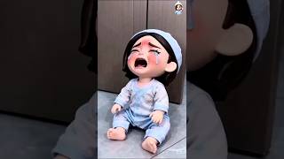 Why is she crying? 🥺💔 #cute #shorts #trending #globalviral