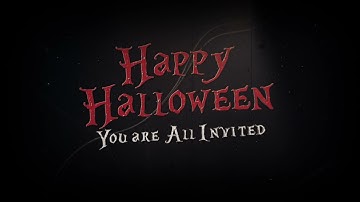 ae project file Halloween Wishes Party Invitation 25-Video World||After Effect Project Free Download