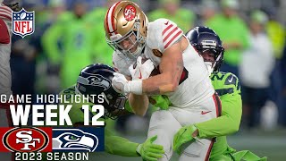 San Francisco 49ers vs. Seattle Seahawks | 2023 Week 12 Game Highlights screenshot 3