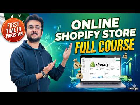 How to Setup a Store | Online Shopify Store | Full Course | Lecture 1