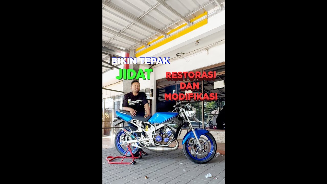 Pengalaman Pertama Restorasi Dan Modifikasi Ninja R ke SS - YouTube