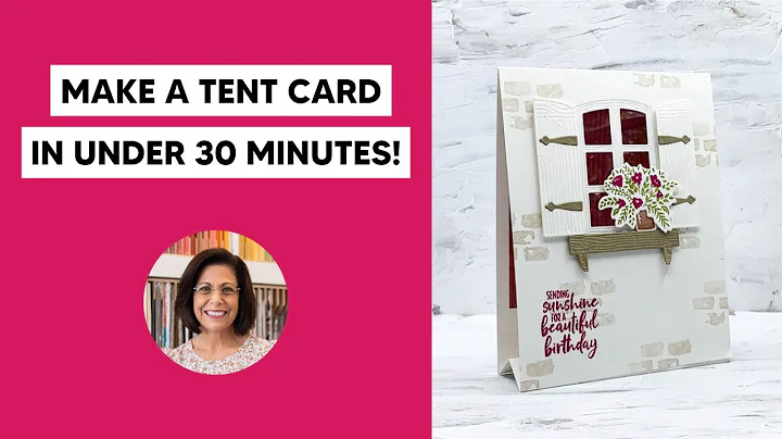 How to Make a Sophisticated Tent Card in Under 30 ...