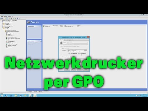 Windows Server 2012 R2 - Netzwerkdrucker per GPO verteilen