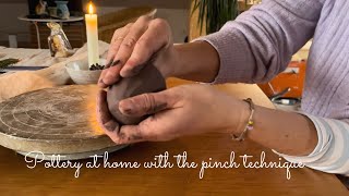 How you can make pottery at home with the pinch technique-you don’t need a wheel