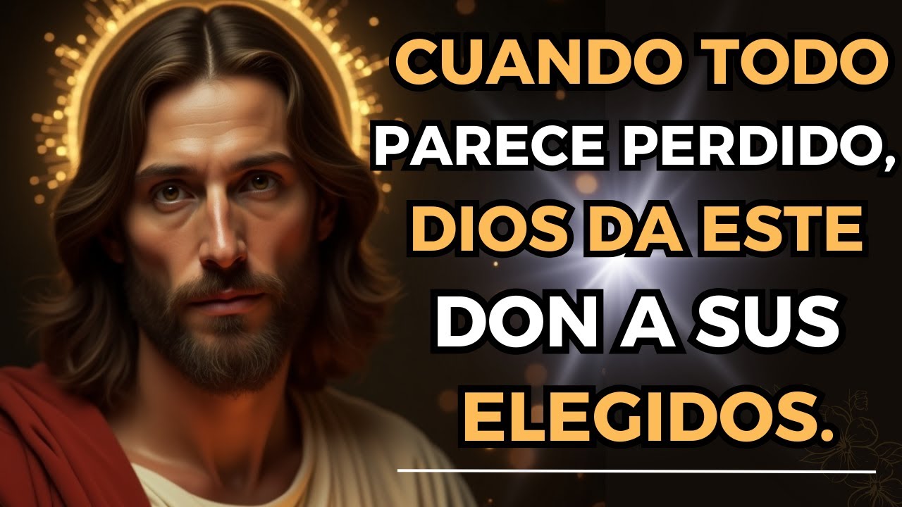 En momentos de calamidad… Dios da este don a sus elegidos