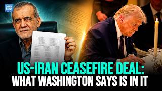 US-Iran Ceasefire Deal: What Washington Says Is In It | Dawn News English