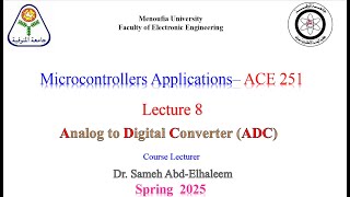 Analog to Digital Converter (ADC) using PIC microcontroller