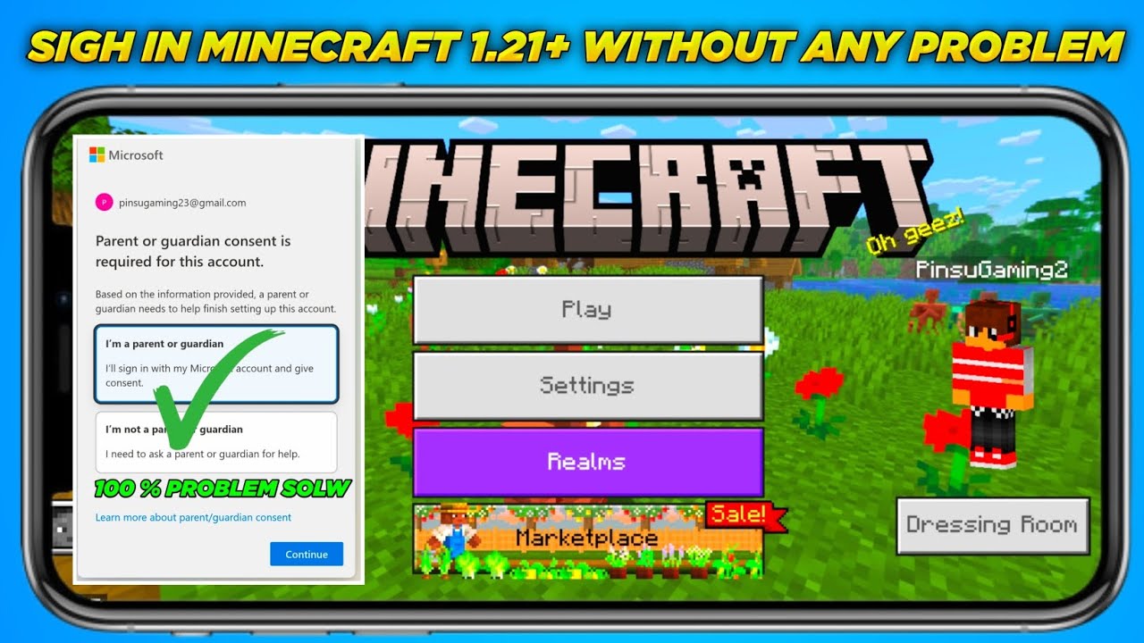 How to Sign In Minecraft 1.21+ Without Any Problem!🔥Minecraft Login Fix 2025 | MCPE Sign In