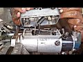 How to Repair Diesel Engine Fuel Pump / tractor injector pump rebuilding