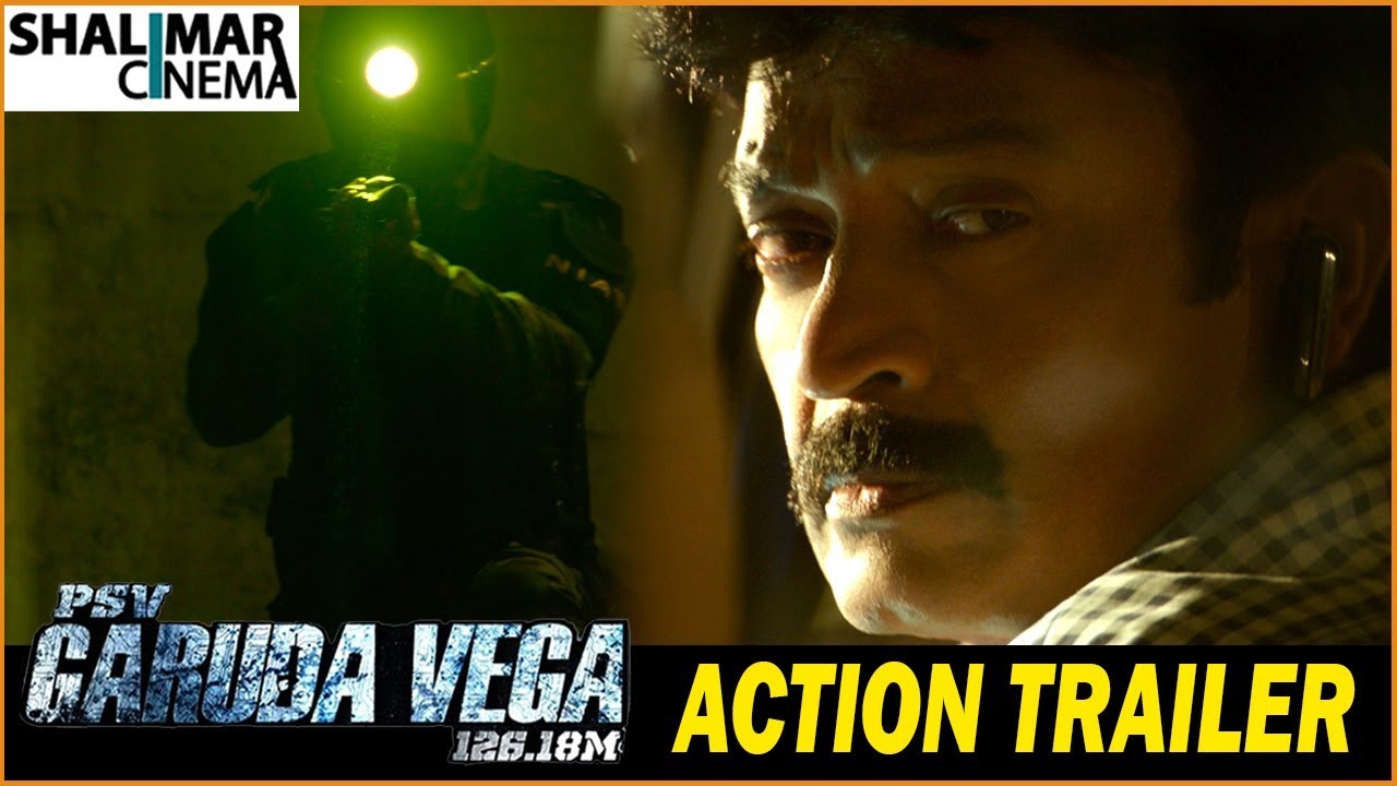 Garuda Vega Movie Action Trailer || Rajasekhar, Adith, Pooja kumar || Shalimarcinema