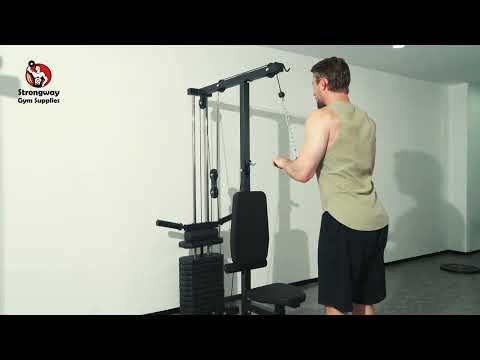 Seated Cable Station – Lat Pulldown & Low Row Machine - HOME GYM SET UP