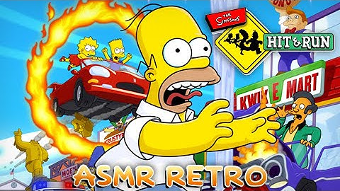 ASMR - SIMPSONS HIT & RUN (GameCube) - Whispered Gameplay