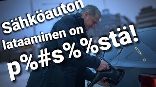 285. Kiukkune hesamies: Sähköauton lataaminen on P%#S%%STÄ!