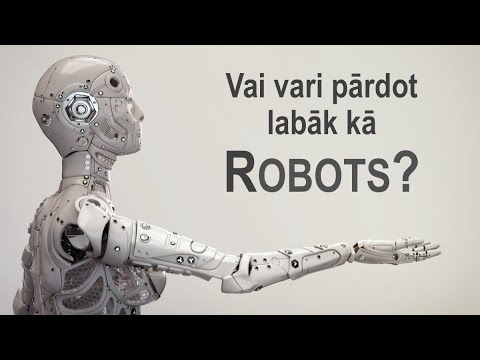 Video: Kā Dejot Kā Robots