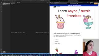 Let's review Promises and async/await in JavaScript! #100Devs