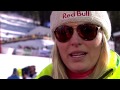 Lindsey Vonn Slalom course straddle