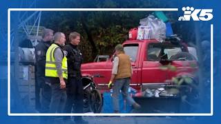 Cleanup underway at large homeless encampment in Seattle