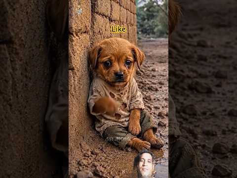 This puppy didn't have money to cook food for his hunger #animahal