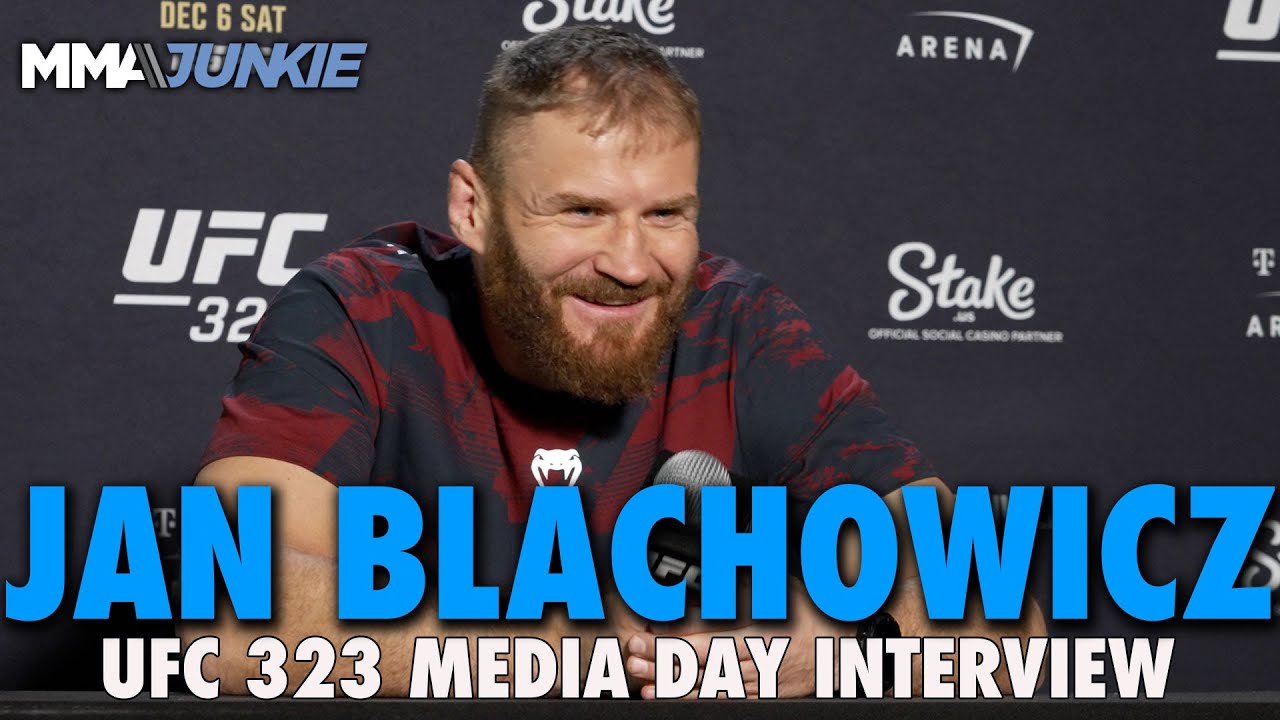 Jan Blachowicz focused on snapping skid before looking back up at title | UFC 323