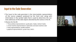 Compiler Design - Lecture 18
