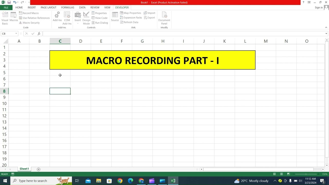 MACRO RECORDING | Automate Tasks with Macro Recording | Powerful Macros in Excel Easy | 