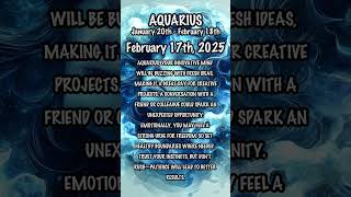 February 17th, 2025 #Aquariushoroscope horoscope #dailyhoroscope #dailyastrologyhoroscope #zodiac