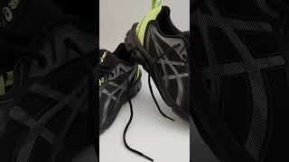 Asics Gel Quantum 90 Black and Steel Grey