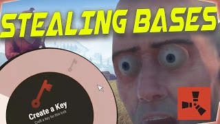 STEALING OTHER PEOPLES BASES - Rust Solo Survival - Season 1 Episode 5