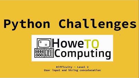 Python challenges level 2 challenge 1