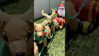 Watch This Before You Buy the Best Choice Products Inflatable Santa Sleigh