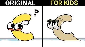 Alphabet Lore C but something is Weird (DRAWING)