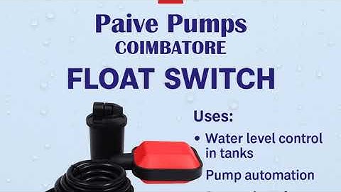 Paive Pumps Water level Controller with Float Switch