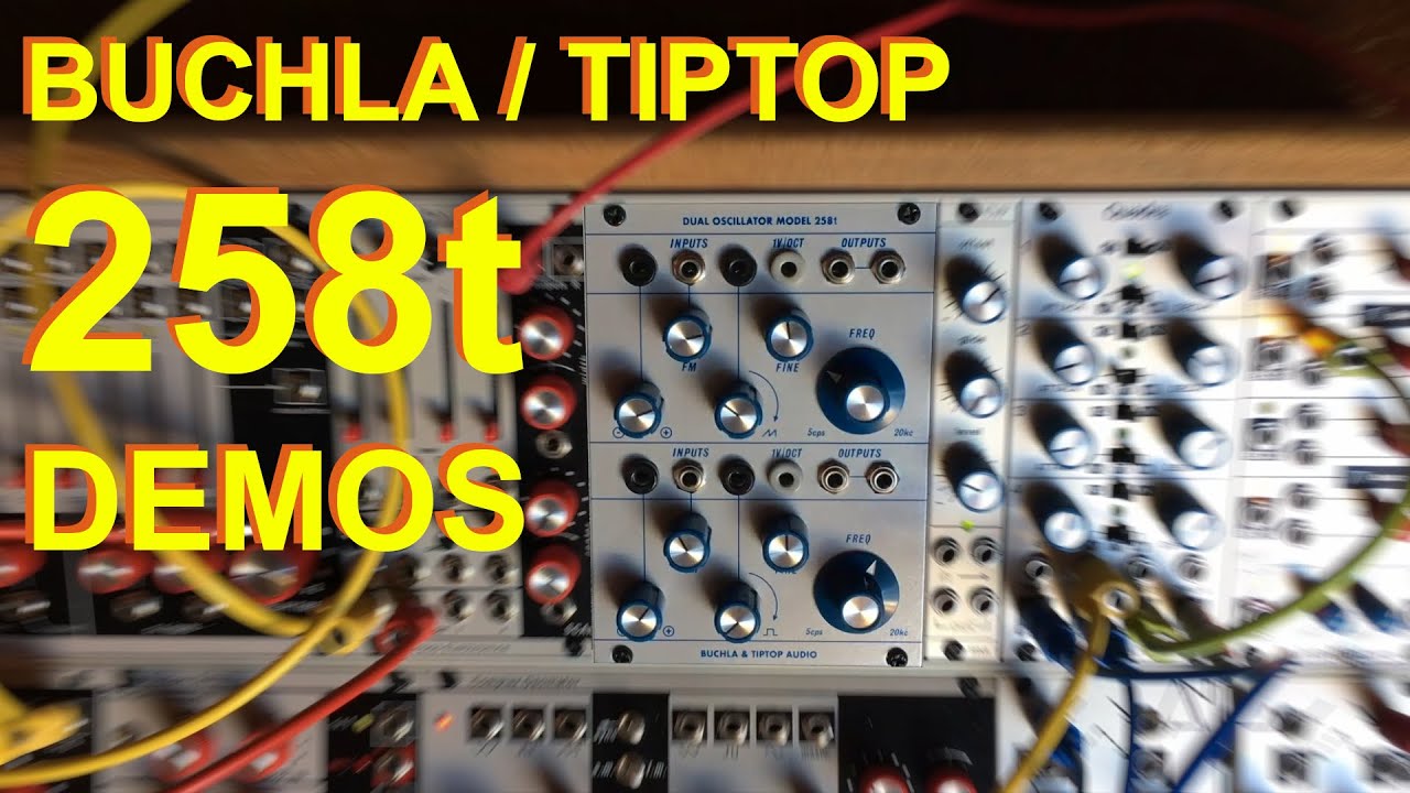 鍵盤楽器 Tiptop Audio Dual Oscillator Model 258t Tiptop Audio Buchla Model 258t – United States